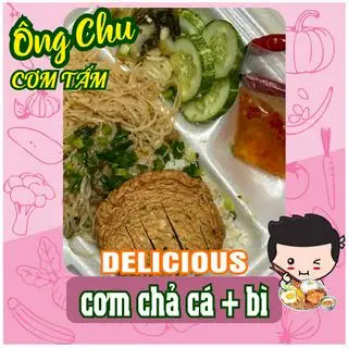 Hình ảnh Cơm chả cá bì