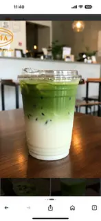 Hình ảnh Matcha latte 