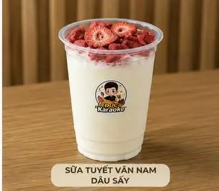 Hình ảnh Sữa tuyết vân nam dâu sấy 