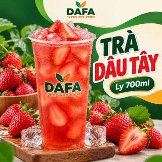 Hình ảnh Trà Dâu Tây - Ly 700ml