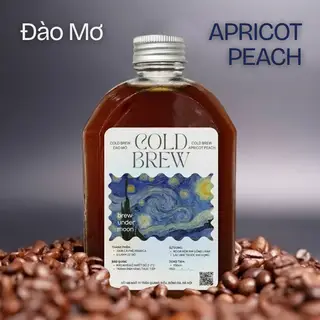 Hình ảnh Chai Cold Brew Đào Mơ (250ml)