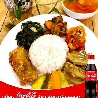 Hình ảnh Cơm suất thập cẩm - coca
