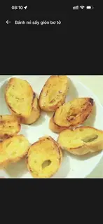 Hình ảnh Bánh mì  giòn bơ tỏi 