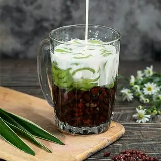 Hình ảnh Chè đậu đỏ bánh lọt 