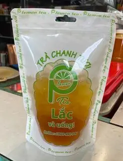 Hình ảnh Trà chanh tươi vị chanh truyền thống túi zip