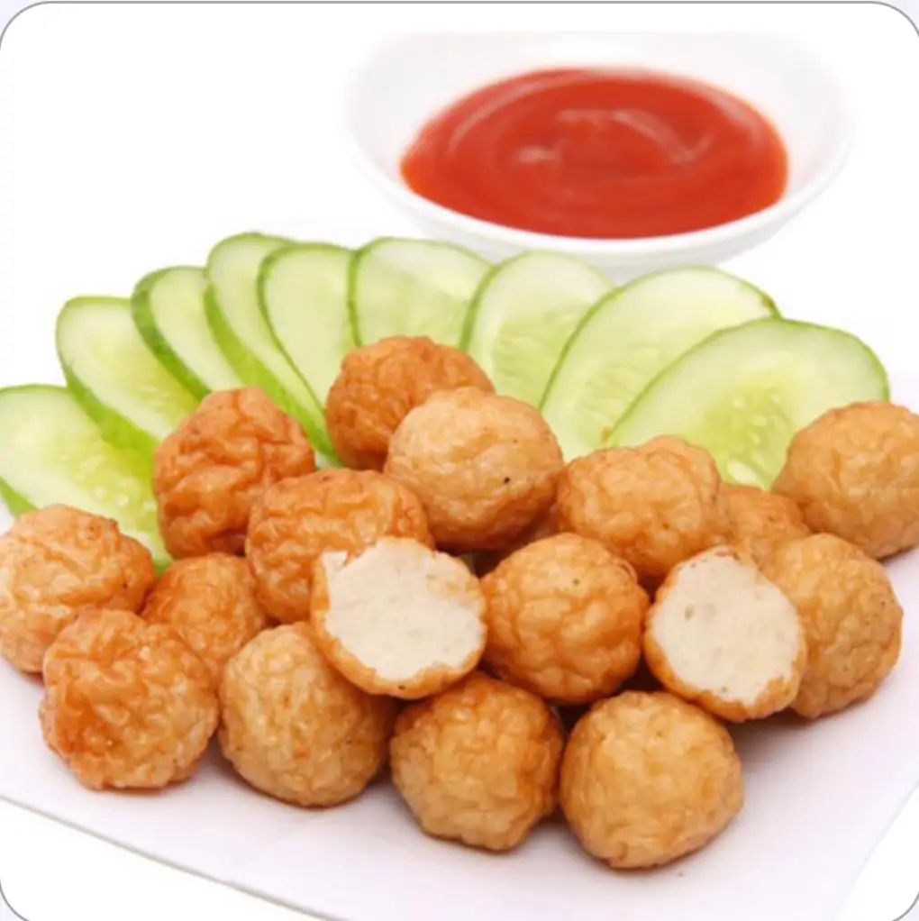 Hình ảnh cá viên chiên -xiên 