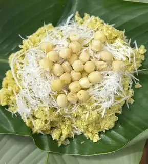 Hình ảnh xôi cốm sen dừa loại đặc biệt 300g