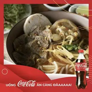 Hình ảnh combo 2 Bún Bò Giò Heo + 2 coca