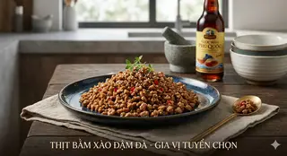 Hình ảnh Thịt Bầm xào 