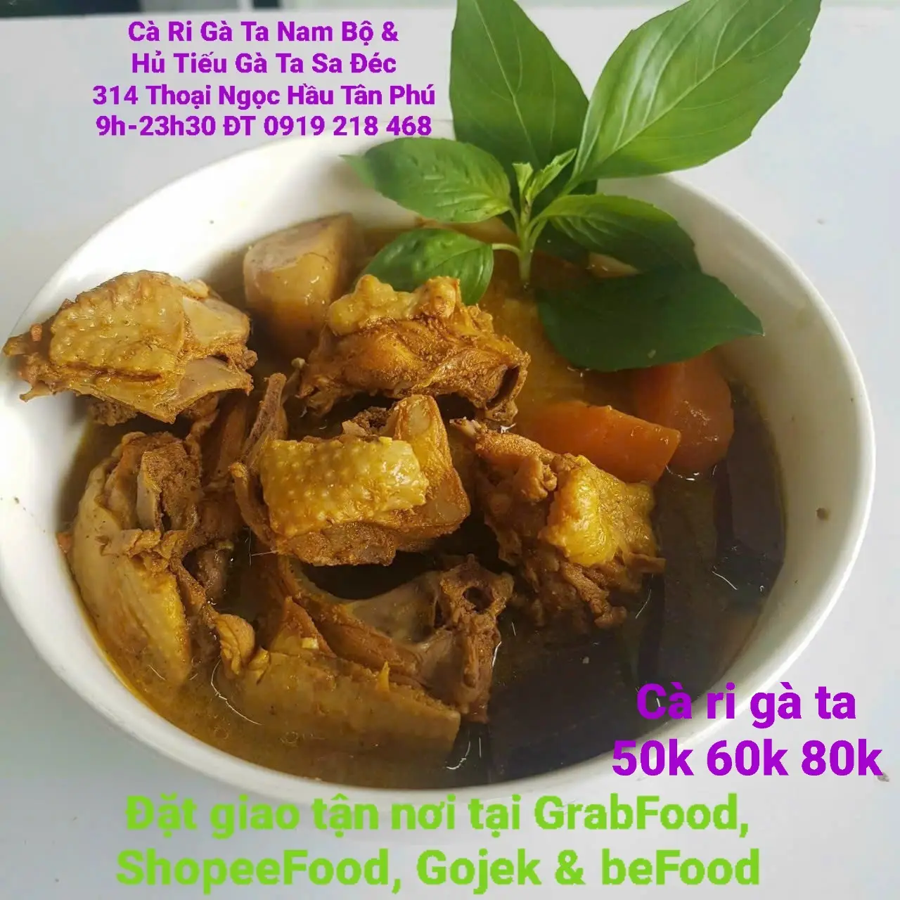 Hình ảnh Cà ri gà ta - 1 người ăn
