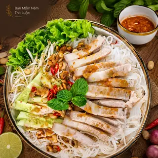 Hình ảnh Bún Mắm Nêm Thịt Luộc