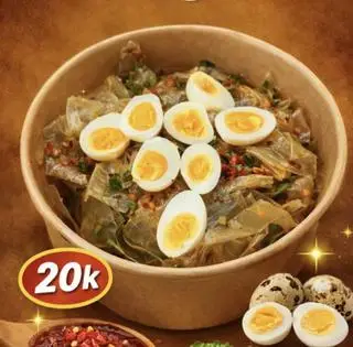 Hình ảnh Trộn ps sate mỡ hành trứng cút