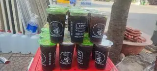 Hình ảnh 1 lít TRÀ BÍ ĐAO HẠT CHIA