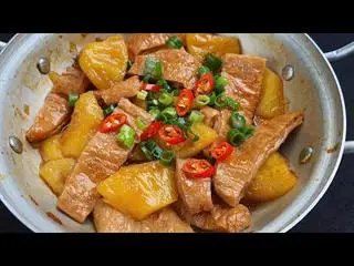 Hình ảnh Sườn non kho thơm chay