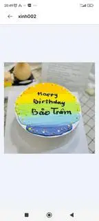 Hình ảnh Bánh Kem Hàn Quốc Sắc Màu