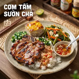 Hình ảnh Cơm Sườn - Chả Hấp
