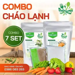 Hình ảnh set cháo lạnh 7 suất