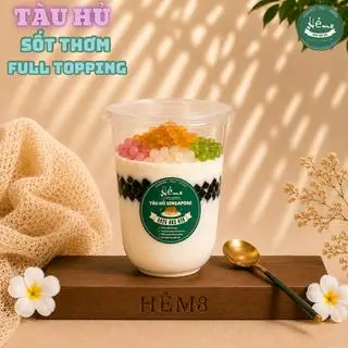 Hình ảnh TÀU HỦ SỐT THƠM FULL TOPPING