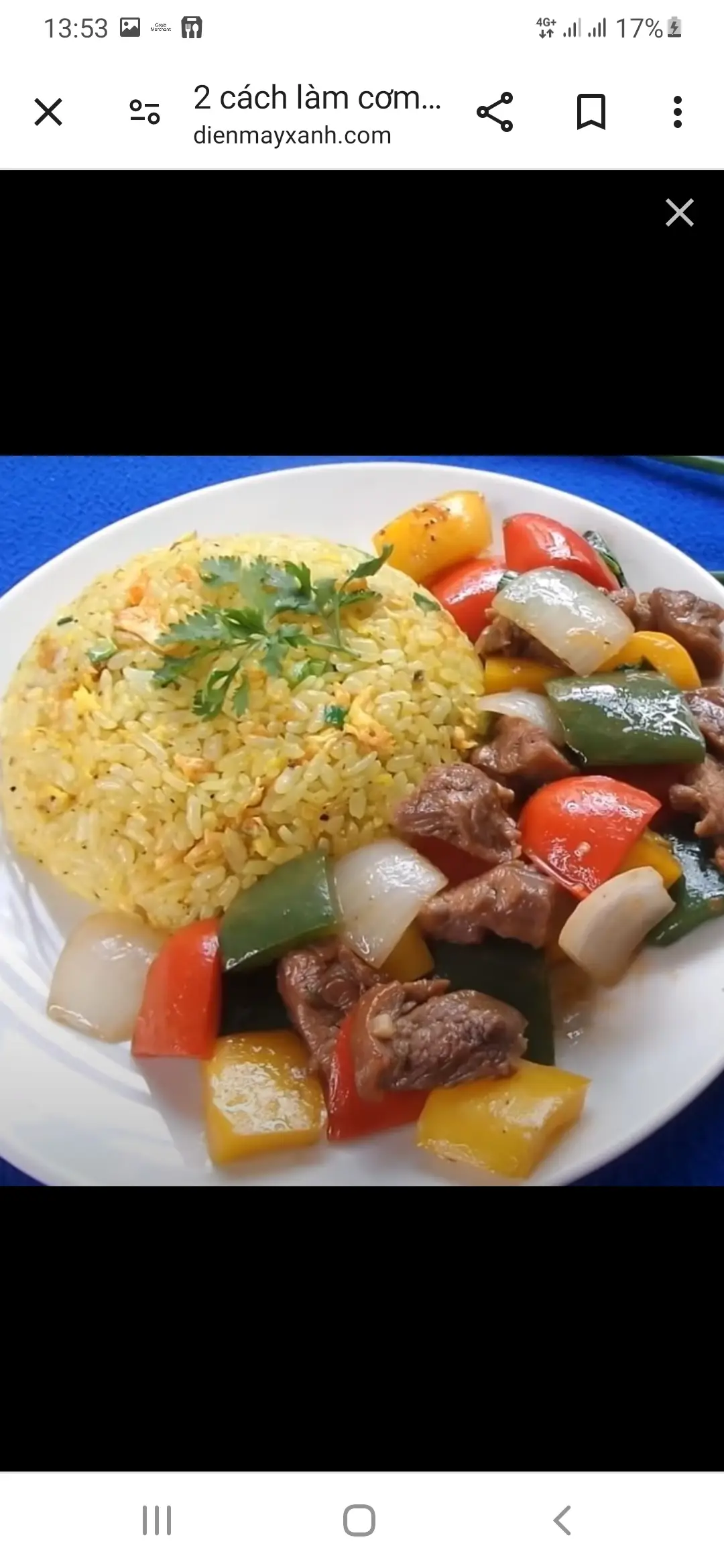Hình ảnh Cơm bò lúc lắc