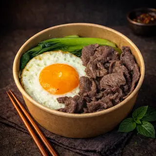 Hình ảnh Mì trứng bò xào