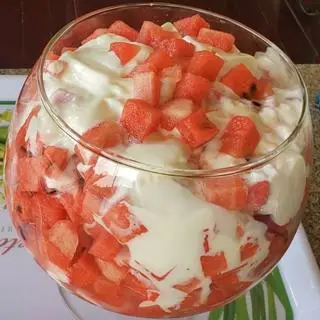 Hình ảnh dưa hấu dầm