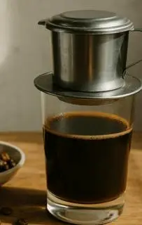 Hình ảnh cà phê đá phá phin