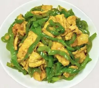 Hình ảnh TRỨNG XÀO ỚT / 辣椒炒鸡蛋 / Stir-fried Eggs with Chili