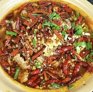Hình ảnh Thịt bò Tứ Xuyên (水煮牛肉)