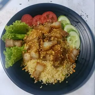 Hình ảnh Cơm chiên thịt ba rọi