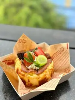 Hình ảnh Bánh Phô Mai Cháy ( 10cm )