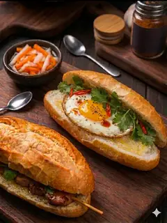 Hình ảnh Bánh Mì Ốp La