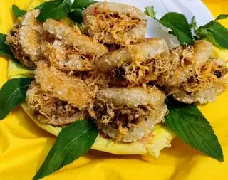 Hình ảnh Combo 6 cái xôi chiên thịt chà bông