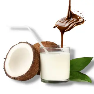 Hình ảnh Sinh Tố Dừa x Socola
