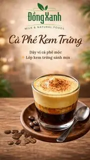 Hình ảnh Cà Phê Trứng Tan Chảy