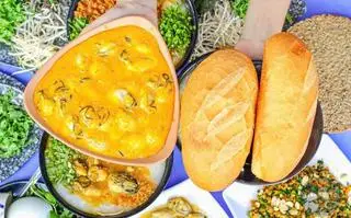 Hình ảnh Hàu sốt trứng muối