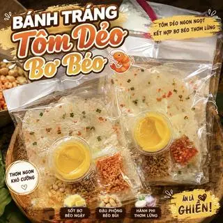 Hình ảnh Bânh Tráng Tôm Dẻo Bơ Muối Béo