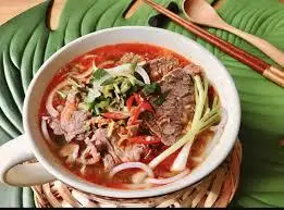 Hình ảnh Bún bò : chả , nạm