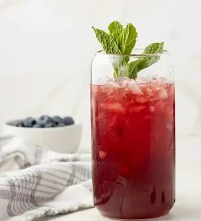 Hình ảnh Trà olong việt quất/ Blueberry iced tea size lớn