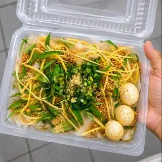 Hình ảnh Bánh Dẻo Trộn Mỡ Hành 3 Cút ( Chay )