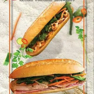 Hình ảnh Bánh Mì Thịt Nguội