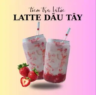 Hình ảnh Sữa Tươi Dâu Tây