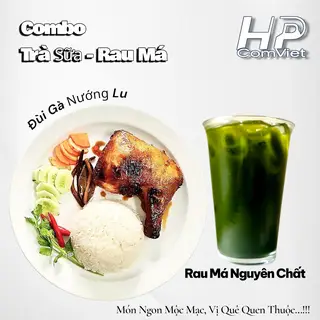 Hình ảnh CB. Cơm Đùi Gà Nướng Lu - Rau Má Nguyên Chất 