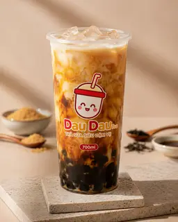 Hình ảnh Sữa tươi trân châu đường đen