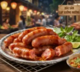 Hình ảnh Lạp xưởng nướng