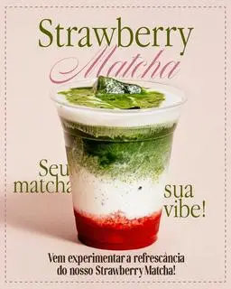 Hình ảnh Matcha dâu 
