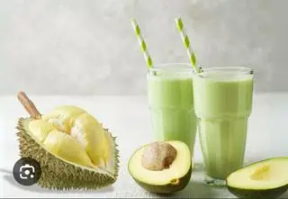 Hình ảnh Bơ và sầu riêng
