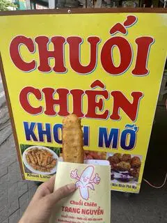 Hình ảnh 1 bánh chuối chiên mè đen