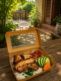 Hình ảnh Cơm Ba Rọi Nướng