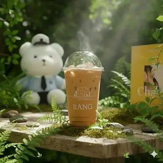 Hình ảnh Đen sữa hạt dẻ