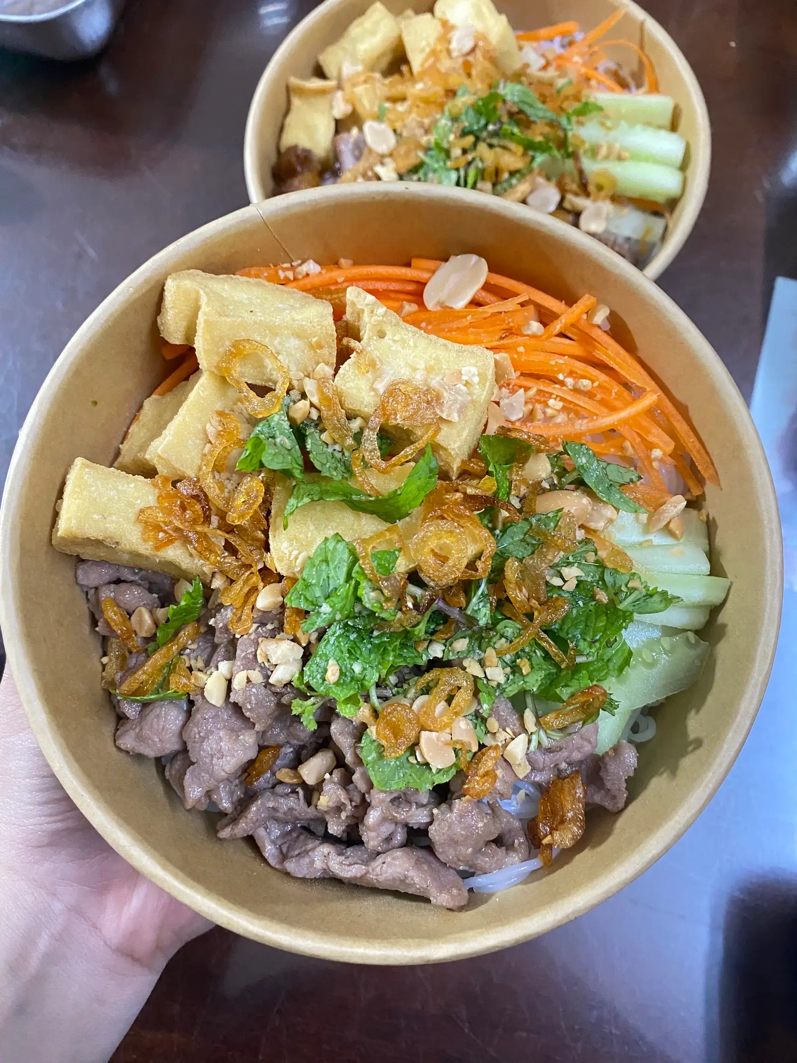 Hình ảnh Bún trộn bò